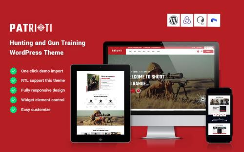 Patrioti – Hunting Theme Training and WordPress Gun Free Download